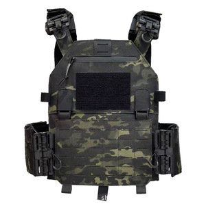 Gilet Tattico Multifunzionale per Protezione Outdoor, Impermeabile e Antivento, in Nylon 500D a Sgancio Rapido - Product Image 3