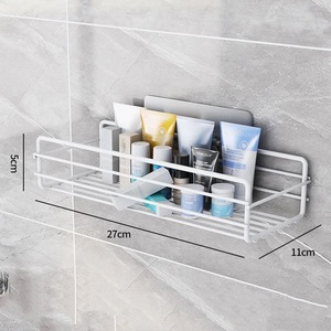 Mensola da Bagno a Parete per <span class=keywords><strong>Doccia</strong></span>, Porta Shampoo con Ventosa, Senza Foratura, per Cucina e Bagno - Product Image 5