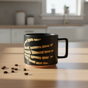 Hot Selling <b>Halloween</b> Pattern Modern Luxury Gold Plated Ceramic Porcelain <b>Mug</b> Dishwasher & Microwave Safe for Party Use - Product Image 6