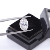 Diamants synthétiques ovales cultivés en laboratoire, certifiés IGI, 1-3 carats, VVS, couleur D, HPHT CVD, Madonna L-103, à acheter