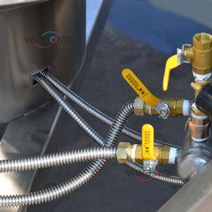 Ad alta capacità di riscaldamento a Gas planetario cottura bollitore pentola per zuppa turco delizia macchina automatica per cucinare - Product Image 4