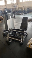 Pabrik emas harga murah warna pilihan Pin dimuat kaki keriting peralatan latihan peralatan Gym komersial