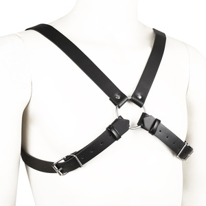 Arnés <span class=keywords><strong>de</strong></span> Cuero Negro <span class=keywords><strong>Punky</strong></span> BDSM, Corset <span class=keywords><strong>de</strong></span> Bondage, Correas, Ropa Erótica BDSM, Juguetes Sexuales para Hombres - Product Image 4