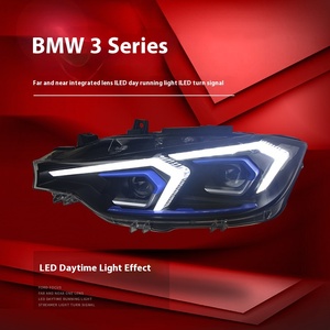 Phares LED de haute qualité pour BMW Série 3 F30 F35 (2013-2018) avec feux de jour et clignotants, lentille de restauration - Product Image 4