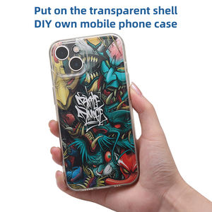 Cedle Diy Films de protection arrière en relief pour smartphone, impression 3D, anti-rayures, autocollant en TPU, 120*190 mm pour Iphone 17 - Product Image 3