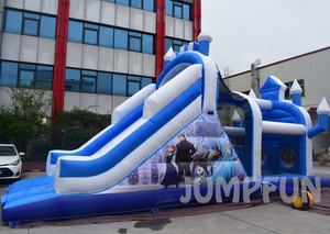 2025 Casa <span class=keywords><strong>de</strong></span> rebote inflable congelada <span class=keywords><strong>y</strong></span> tobogán niños carrera <span class=keywords><strong>de</strong></span> obstáculos inflable comercial a la venta - Product Image 3