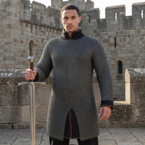เสื้อเกราะเหล็กเชื่อมแบบโบราณสำหรับผู้ชาย - Product Image 1