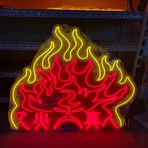 Pikachu Neon Sign Color Lighting Marca personalizada Fonte personalizada Design Projecto Esquema Neon Color With Personality