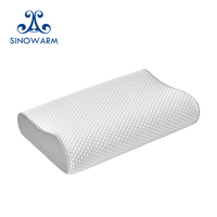 Oreillers Cervicaux Ergonomiques, Oreiller à Mémoire de Forme Contour pour Douleurs Cervicales, Oreillers Orthopédiques pour Dormeurs Latéraux