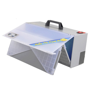 <span class=keywords><strong>Cabine</strong></span> <span class=keywords><strong>de</strong></span> pulvérisation d'aérographe professionnelle avec tuyau <span class=keywords><strong>de</strong></span> filtre <span class=keywords><strong>de</strong></span> lumières <span class=keywords><strong>de</strong></span> LED - Product Image 4