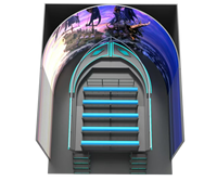Simulateur de cinéma 9D et 6D pour parcs d'attractions, équipement de terrain de jeux, théâtre de monstres marins et simulateur de tempête des Bermudes