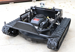 Cortadora de Césped Profesional a Gasolina con Control Remoto, Motor de 608cc, 4 Tiempos, Monocilíndrica, con Descarga Trasera y Tracción por Orugas - Product Image 5