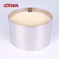 GRWA Substrat Céramique Ovale à Haut Débit, Porteur de Catalyseur 200 Cellules, Catalyseur Nid d'Abeille 300 400 Cellules en Acier Inoxydable SS304