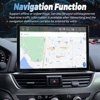 Pantalla Android de 13,3 pulgadas 2K para Honda Accord 2018-2020 estéreo GPS Radio de coche navegación reproductor de vídeo Multimedia inalámbrico Carplay