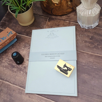Impression CMJN personnalisée Bloc-notes en papier à lettres à feuilles mobiles avec logo