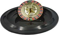 Ensemble de roulettes de poker en plastique, pièces, accessoires multi-lanceurs, pour fête, soirée