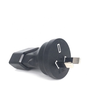 Adattatore da Spina Europea a Spina Australiana 2.5A, Spina Semi-isolata <span class=keywords><strong>con</strong></span> Due Fori Obliqui, Presa e Spina Industriali - Product Image 3