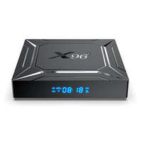 Reproductor Multimedia Android 14.0 X96 M200 Amlogic S905X5M, Compatible con WiFi 2.4G/5G, BT5.X, Salida UHD 4K*2K, Ethernet 1000M