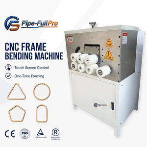 Machine à cintrer les profilés en aluminium CNC à double servo, à rayon de cintrage réglable pour la fabrication de cadres de miroirs et de cadres photo - Product Image 1