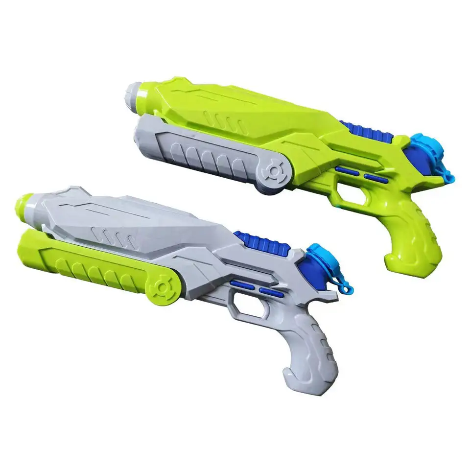 Senjata penyemprot air Blaster hadiah mainan untuk anak laki-laki anak perempuan 2 pak musim panas kolam renang pantai pasir luar ruangan permainan pertempuran air
