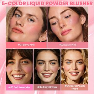 NOUVEAU Blush Liquide 11 Couleurs, Blush Marque Privée, Stick de Blush Rose, Cruelty Free, Vegan, Teinte Naturelle pour Joues et Lèvres, Maquillage 2 en 1 - Product Image 3