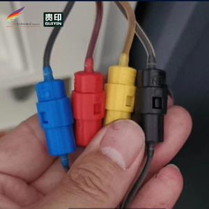 (ACC-43) 2.8mm*1.4mm 4색 잉크 공급 시스템용 간편 커넥터 CISS 파이프라인 호스 연장, 연결 및 이동 - Product Image 5