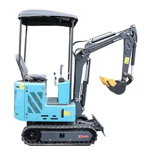 Fabbrica diretta CE ISO EPA mini escavatore kubota motore escavatore 0.8 ton 1 tonnellata piccolo accessorio terne scavatrice per la vendita.