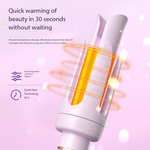 Nouveau Fer à Boucler Automatique Rotatif Portable 32MM à Ions, Revêtement Céramique, Chauffage PTC pour Usage Domestique/Hôtelier (Vente en Gros) - Product Image 3