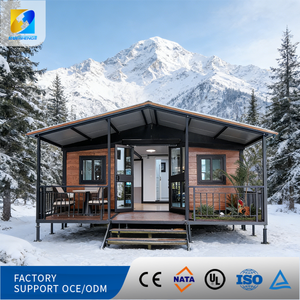 Residencia Móvil Prefabricada Modular Personalizada - Casa Prefabricada Portátil Expandible de Tres Habitaciones Estilo Contenedor - Product Image 1