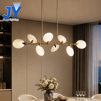 Vente flash - Lustres LED elliptiques modernes certifiés CE - Lampe de plafond - Luminaire suspendu pour cuisine