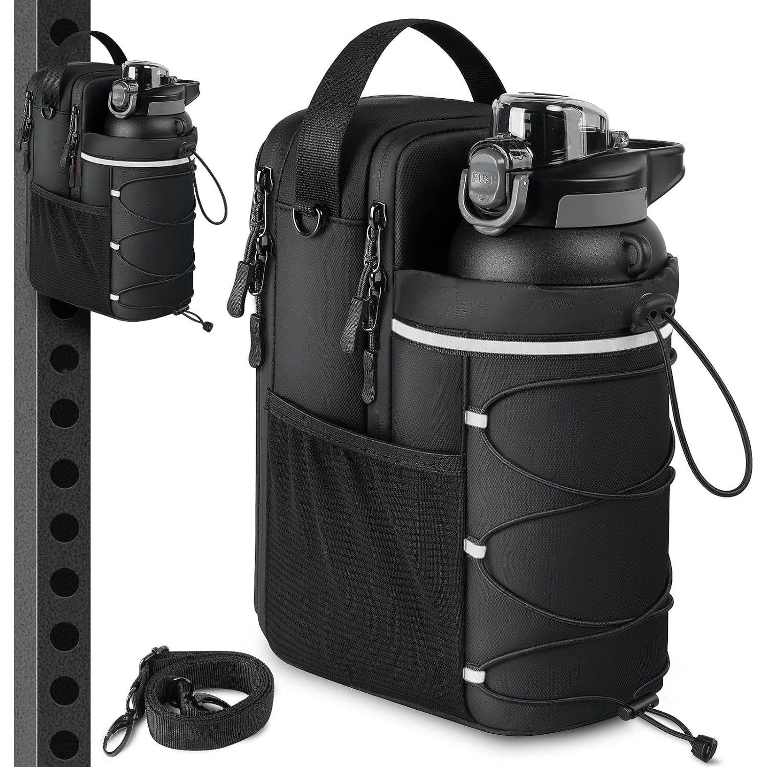 Upgraded version - 3 strong magnetic reflective strips