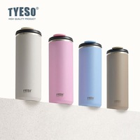 Cafetière à piston isotherme portable en acier inoxydable 304 – Bouteille d'eau sous vide