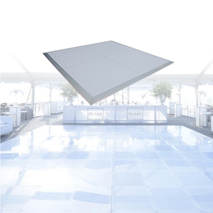 Palco Portatile Pieghevole Wireless con Pavimento da <span class=keywords><strong>Ballo</strong></span> LED per DJ, Matrimoni, con Alimentazione DMX Cablata (Controller Escluso) - Product Image 3