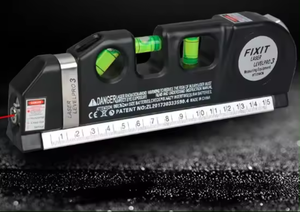 Mức độ laser chéo dòng đồng hồ Điện Kỹ Thuật nhựa OEM đo khoảng cách Fixit Pro 360 Laser mesure laser 3D 4 trong 1 - Product Image 3