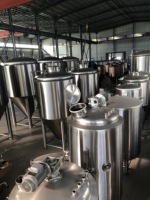 Fermenteur conique à double enveloppe en acier inoxydable pour vin et bière, 800L, 1000L, 1200L, 1500L