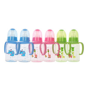 Ensemble de biberons <span class=keywords><strong>anti</strong></span>-coliques pour bébé en PP/PC coloré droit, 6 pièces, 120 ml, 240 ml, Chine - Product Image 3