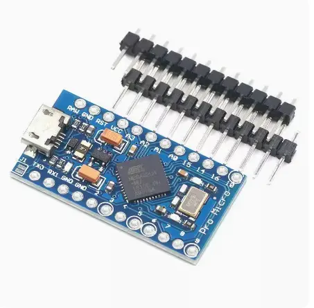 New and Original Pro Micro microcontrollers development board Module with Micro/Mini/Type-C USB ATmega32U4 5V/16MHz IC Chip