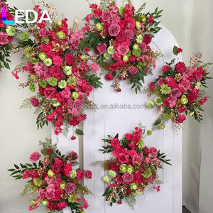 Decoraciones de Boda LEDA, Arreglo Floral, Flores Colgantes, Flores Artificiales Azules para Boda - Product Image 3