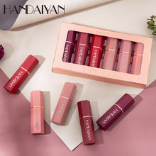 Set di Rossetti Liquidi Opachi Impermeabili a Lunga Durata con Vitamina C 2,5ml Cruelty Free 6 Colori Set Regalo di Lusso per il Trucco - Product Image 3