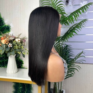 วิกผมบ๊อบตรงแบบ Sdd Bone Straight  วิกผมแท้แบบ Super Double Drown  วิกผมตรงแบบ 5x5  วิกผมปิดหน้าผากด้วยผ้าลูกไม้ - Product Image 4