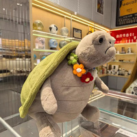 Peluche Timmy Turtle, best-seller transfrontalier, compressible individuellement, en coton PP super doux, respectueux de la peau, style vison