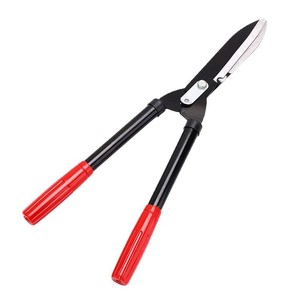 Sécateur télescopique en acier avec poignée en plastique pour jardinage, grande taille, manuel, tête droite pour la taille des pelouses et l'aménagement paysager - Product Image 1