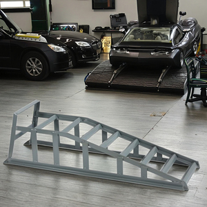 Rampes de levage de garage de véhicule <span class=keywords><strong>automobile</strong></span> en acier 1/1.5 T en deux pièces - Product Image 1