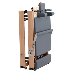 Equipamento novo produto máquina de madeira personalizada cor pilates reformador dobrável para venda