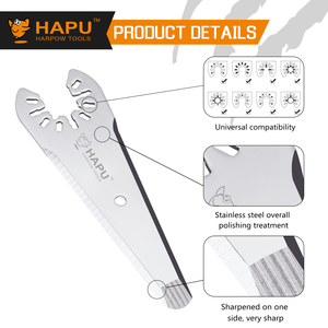 10 Stück Packung Universal Quick-Fit Edelstahl Oszillieren des Werkzeug Schaber klinge Laser geschweißte Messerklinge zum Abdichten von Klebstoff - Product Image 2