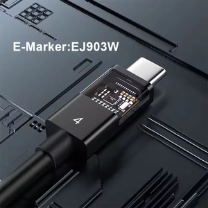 Câble ULT-unite 8K 60Hz TB4, transfert de données 40 Gbps, compatible USB4/<span class=keywords><strong>Thunderbolt</strong></span> <span class=keywords><strong>3</strong></span>, charge 100 W, type C vers C, câble <span class=keywords><strong>Thunderbolt</strong></span> 4 - Product Image 3