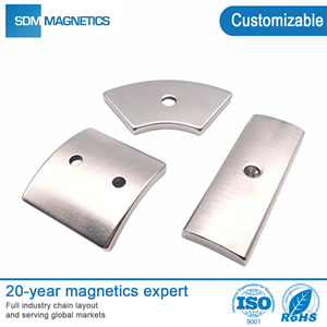 عينات متاحة: مغناطيس قوسي دائم من النيوديميوم (NdFeB) صناعي مخصص الشكل والدرجة مع خدمة القطع - Product Image 6