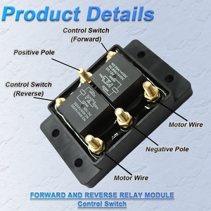 Módulo de Relé de Avance y Retroceso 5541100 24452 Compatible con Motor de Lona o Cabrestante - Product Image 4