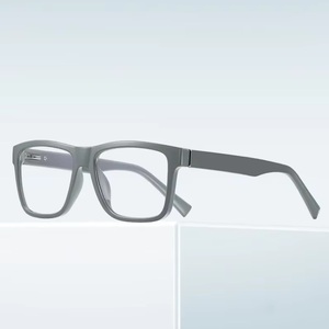 Monture optique rétro vintage TR90 pour hommes et femmes, lunettes carrées multicolores, anti-lumière bleue, légères - Product Image 5