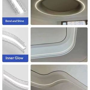 曲線状アルミ溝曲げ埋め込みアークランプ、IP66等級、2年保証、多色温度オプション付き - Product Image 5